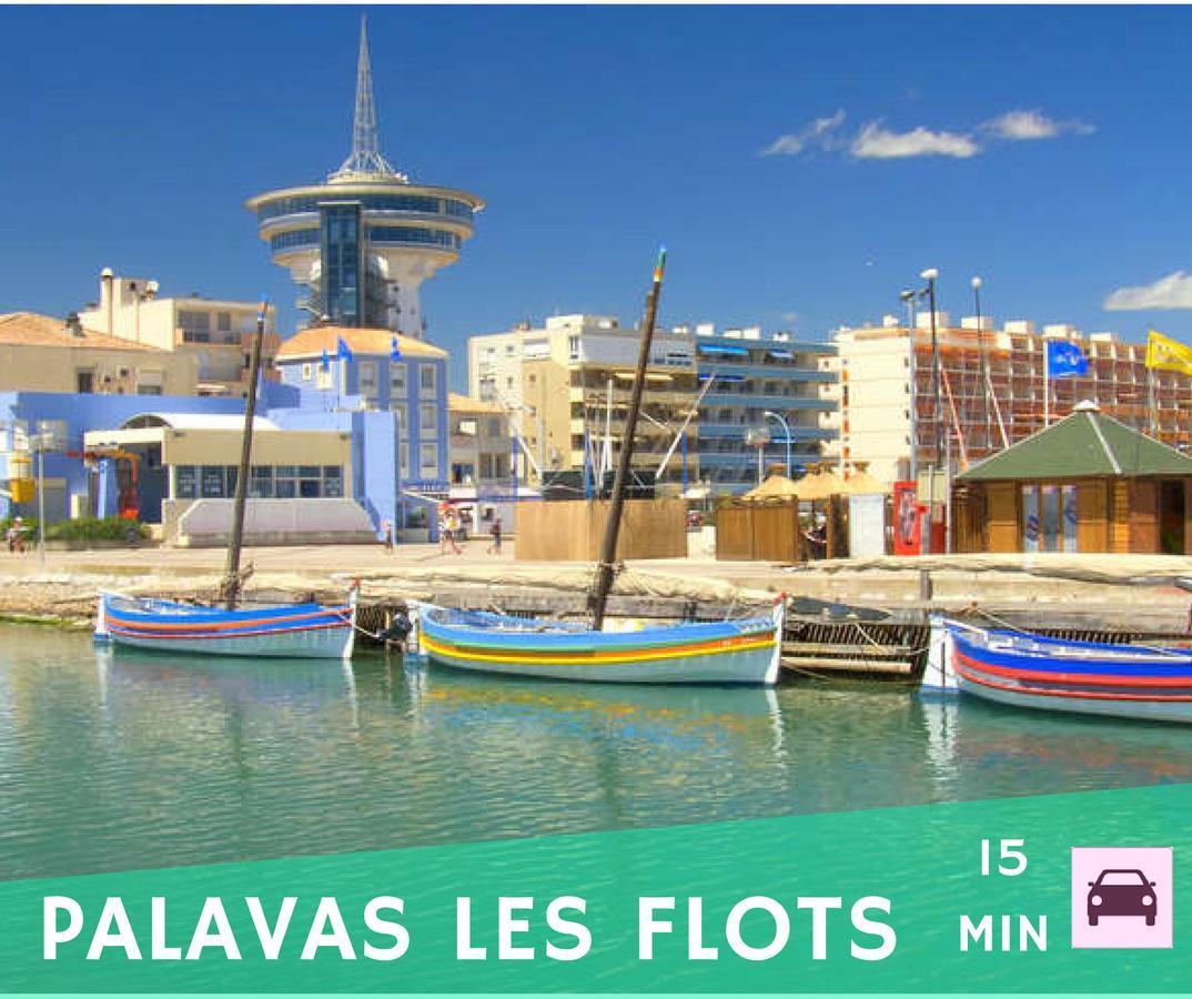 Au Petit Thai - T2 Avec Balcon - Montpellier Centre Apartman Kültér fotó